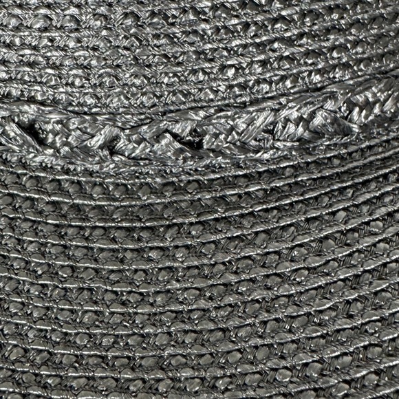 Eric Javits Mykonos Contrast Fringe Fedora Hat - Picture 3 of 8